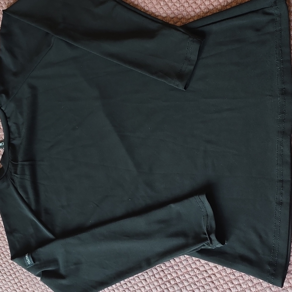 Girls Black Long Sleeve Dance Top - Picture 9 of 13